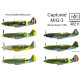 Had Models 48211 1/48 Decal For Captured Mig-3 Accessories Kit