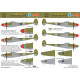 Had Models 48212 1/48 Decal For P-38 F/G For Tamiya Kit Above Europe Accessories