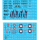 Had Models 48220 1/48 Decal For Ra-5c Vigilante Uss Nimitz