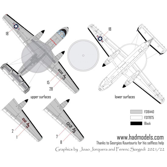 Had Models 48225 1/48 Decal E-2b/C Vaw-124 With Thefinal Countdown Vaw-112 B Version Had Models 48225 1/48 Decal E-2b/C Vaw-124 With Thefinal Countdown Vaw-112 B Version