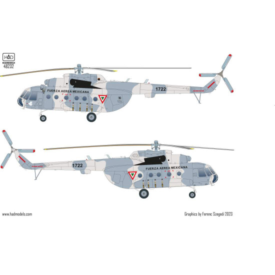 Had Models 48232 1/48 Decal For Mi-17 Accesories Kit