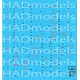 Had Models 48237 1/48 Decal For Mig-21 Mf/Bis Stencil 2 Blue Accesories Kit