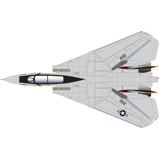 Had Models 48251 1/48 Decal Fot F-14a Jolly Rogers In Action In The Final Countdown Had Models 48251 1/48 Decal Fot F-14a Jolly Rogers In Action In The Final Countdown