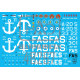 Had Models 48267 1/48 Decal For F4u- Corsairs Accessories For Aircraft