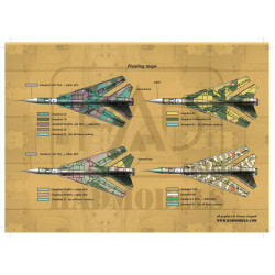 Had Models 32032 1/32 Decal For Mig-23 Mf / Mld Accessoreis Fo Aircraft