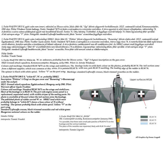 Had Models 32057 1/32 Decal For Fw 190 F-8 Accessories For Aircraft
