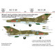 Had Models 32078 1/32 Decal For Mig-21 Um 5091 Dongo Squadron With Star National Insignias