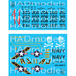 Had Models 32080 1/32 Decal For F-14a Jolly Rogers The Final Countdown