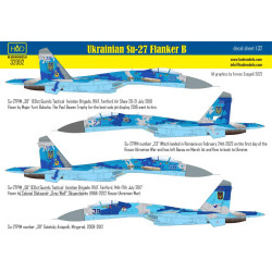 Had Models 32092 1/32 Decal For Ukrainian Su-27p1m Flanker B Accessories Kit