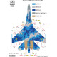 Had Models 32093 1/32 Decal For Ukrainian Su-27ubm-1 Flanker C