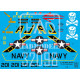 Had Models 32098 1/32 Decal For F-14a Jolly Rogers Uss Theodore Roosevelt