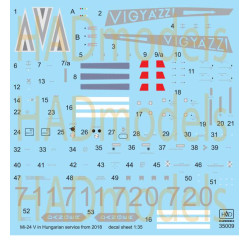 Had Models 35009 1/35 Decal For Mi-24v Nato Grey Painting 2018
