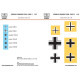 Had Models 035037 1/35 Decal For German Ww2 Crosses Part 2 Accessories Kit