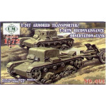 T-26TN reconnaissance tank / T-26T transporter 1/72 UMT 404