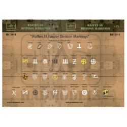 Had Models 072011 1/72 Decal Waffen Ss Division Ww Ii Accessories Kit