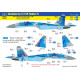 Had Models 48259 1/48 Decal For Ukrainian Su-27 P1m Flanker B Digit Camouflage
