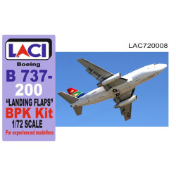 Laci 720008 1/72 Landing Flaps For Boeing B 737-200 For Bpk Resin Kit