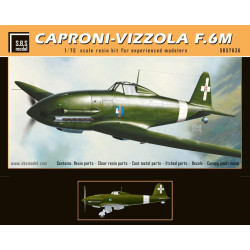 Sbs 7036 1/72 Caproni-vizzola F.6m Resin Model Kit