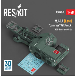 Reskit Rsk48-0002 1/48 Mj 1a Late Jammer Lift Truck 3d Printed Model Kit