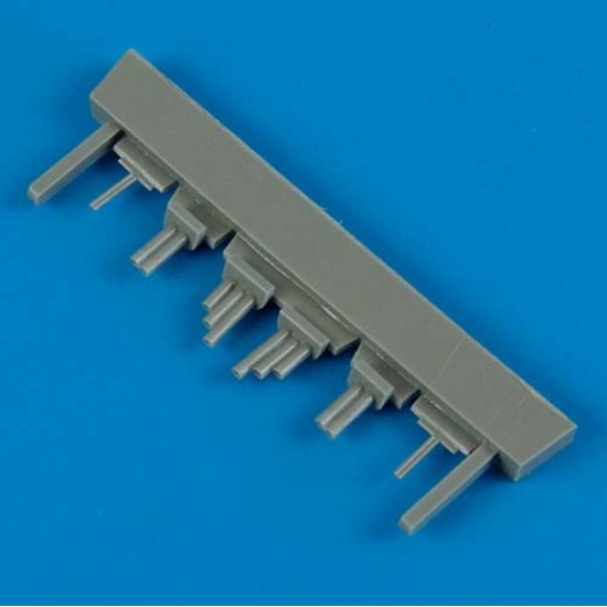 Quickboost 72341 1/72 F6f-3n/5n Hellcat Night Exhaust Antennas For Eduard