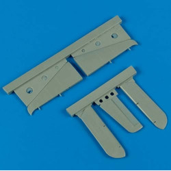 Quickboost 72346 1/72 F6f Hellcat Separated Tail Planes For Eduard