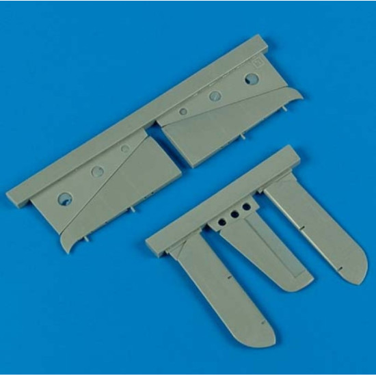 Quickboost 72346 1/72 F6f Hellcat Separated Tail Planes For Eduard