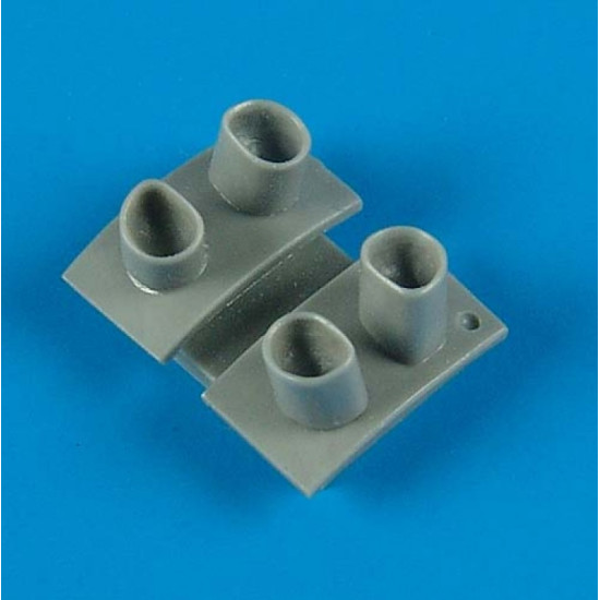 Quickboost 72351 1/72 Mi-2 Hoplite Exhaust For Hobby Boss