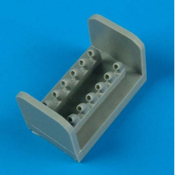 Quickboost 72361 1/72 Curtiss P-40b Exhaust For Airfix