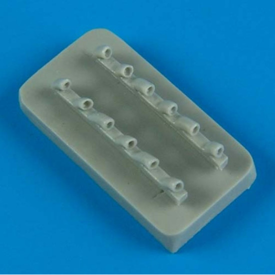 Quickboost 72384 1/72 Yak-3 Exhaust For Zvezda Accessories Kit