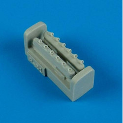 Quickboost 72391 1/72 P-51d Mustang Exhaust For Airfix Accessories Kit
