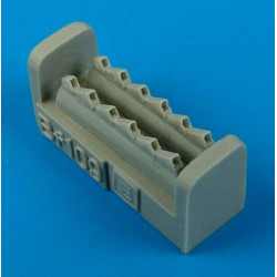 Quickboost 72399 1/72 Bf 109e Exhaust For Airfix Accessories Kit