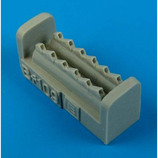 Quickboost 72399 1/72 Bf 109e Exhaust For Airfix Accessories Kit