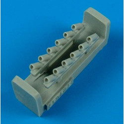 Quickboost 72404 1/72 Spitfire F Mk.22 Exhaust For Airfix Accessories Kit