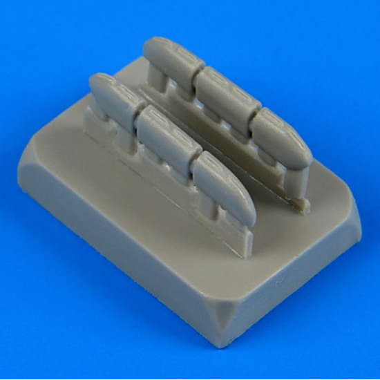 Quickboost 72442 1/72 Hurricane Mk I Early Exhaust For Airfix