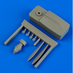 Quickboost 72498 1/72 I-153 Propeller A W/Tool For Icm Accessories Kit