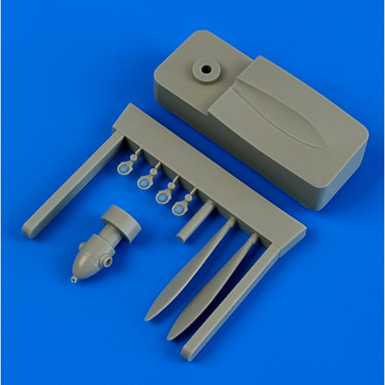 Quickboost 72498 1/72 I-153 Propeller A W/Tool For Icm Accessories Kit