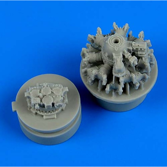 Quickboost 72518 1/72 F4f-4 Wildcat Engine Accessories Kit