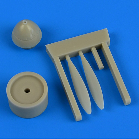 Quickboost 72529 1/72 I-153 Propeller C With Tool For Icm Quickboost 72529 1/72 I-153 Propeller C With Tool For Icm