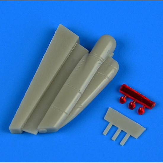 Quickboost 72566 1/72 F-14a/B Tomcat Chin Pod With Ecm Antenna For Hasegawa