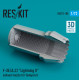 Reskit Rsu72-0180 1/72 F 35 A C Lightning Ii Exhaust Nozzle For Tamiya Kit 3d Printed