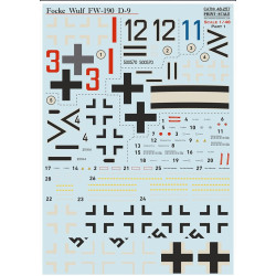 Print Scale 48-257 1/48 Focke Wulf Fw.190 D9 Part 1