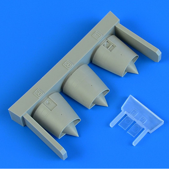 Quickboost 72615 1/72 Mirage F.1 Air Intakes For Special Hobby Accessories Kit