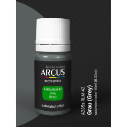 Arcus A285 Acrylic Paint Rlm 42 Grau Saturated Color 10ml