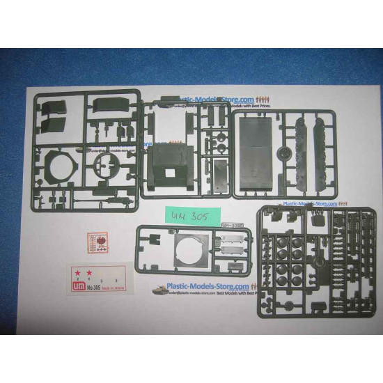 ZSU-37 Soviet antiaircraft self-propelled plant 1/72 UM 305