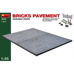 Bricks Pavement 1/35 Miniart 36048