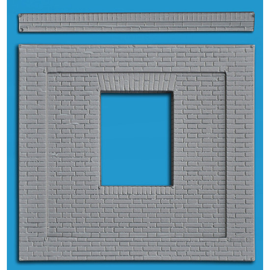 Sections of Brick Building. Module design. 1/35 Miniart 35552