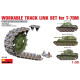 Workable track link set for T-70M light tank 1/35 Miniart 35146