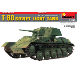 T-80 Soviet light tank, special edition 1/35 Miniart 35117