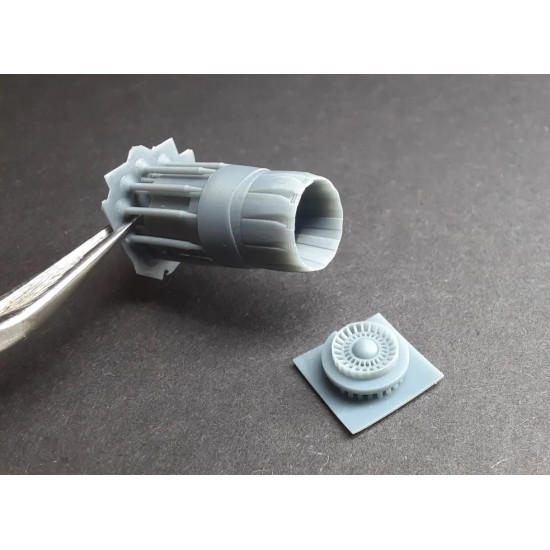 Rise144 Models Rm007 1/144 F-16c Ge Engine Exhaust Resin Kit For Revell