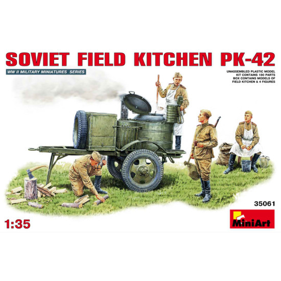Soviet Field Kitchen KP-42 1/35 Miniart 35061